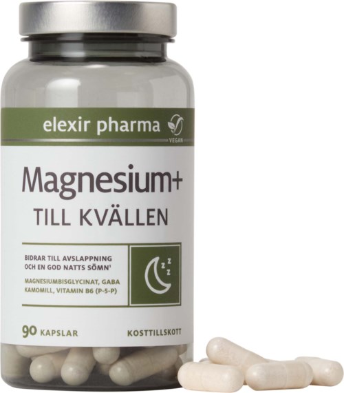 Elexir Pharma Magnesium+ Till kvällen 90 stk