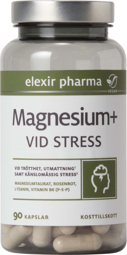 Elexir Pharma Magnesium+ Vid stress 90 st