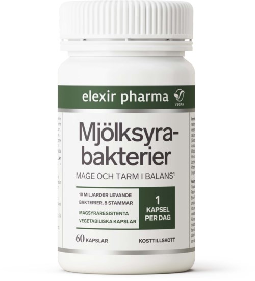 Elexir Pharma Mjölksyrabakterier 60 st