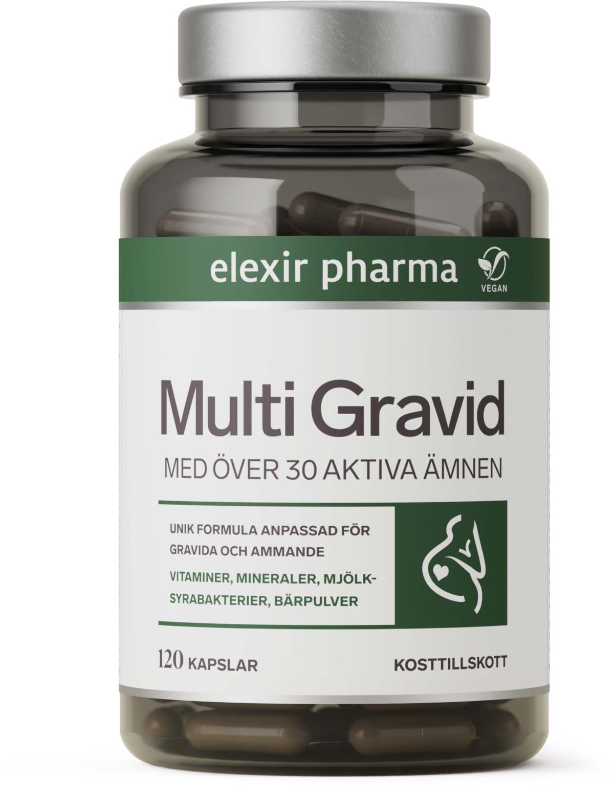 Elexir Pharma Multi Gravid 120 st