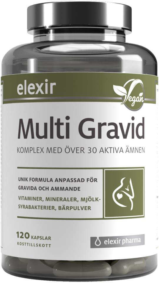 Elexir pharma Multi Gravid, 120 kaps.
