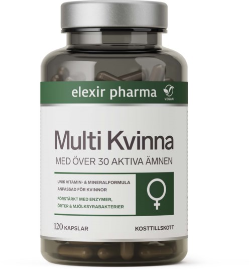 Elexir Pharma Multi Kvinna 120 st