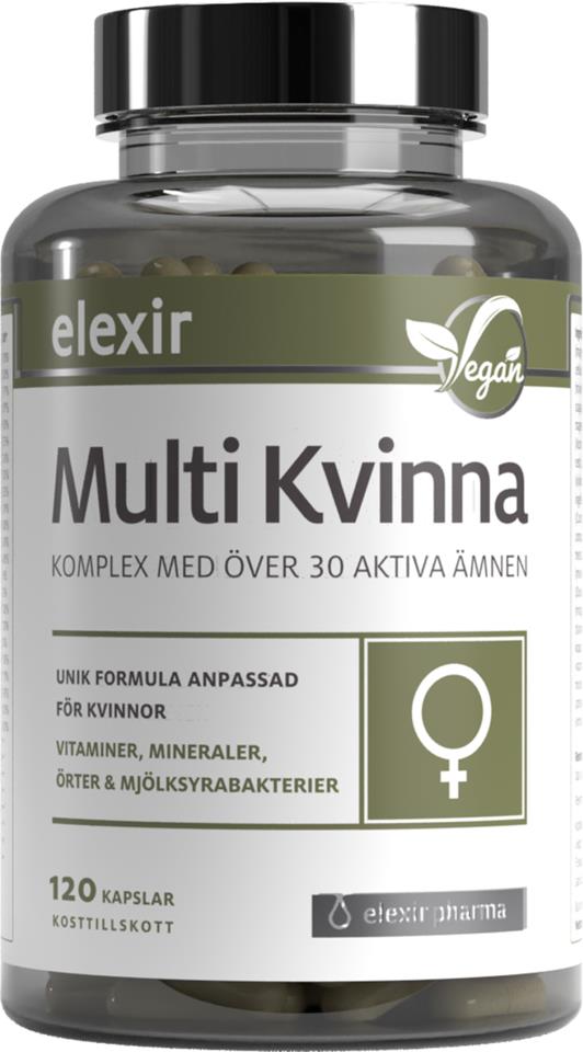 Elexir Pharma Multi Kvinna 120 st