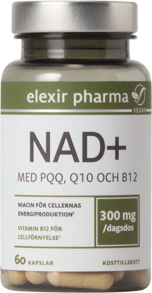 Elexir Pharma NAD+ 60 st
