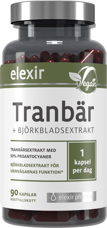 Elexir Pharma Tranbär 90 st