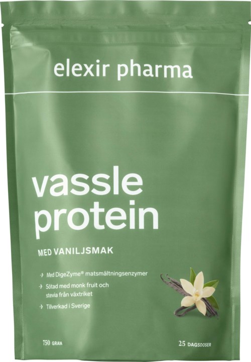 Elexir Pharma Vassleprotein Vanilj 750 g