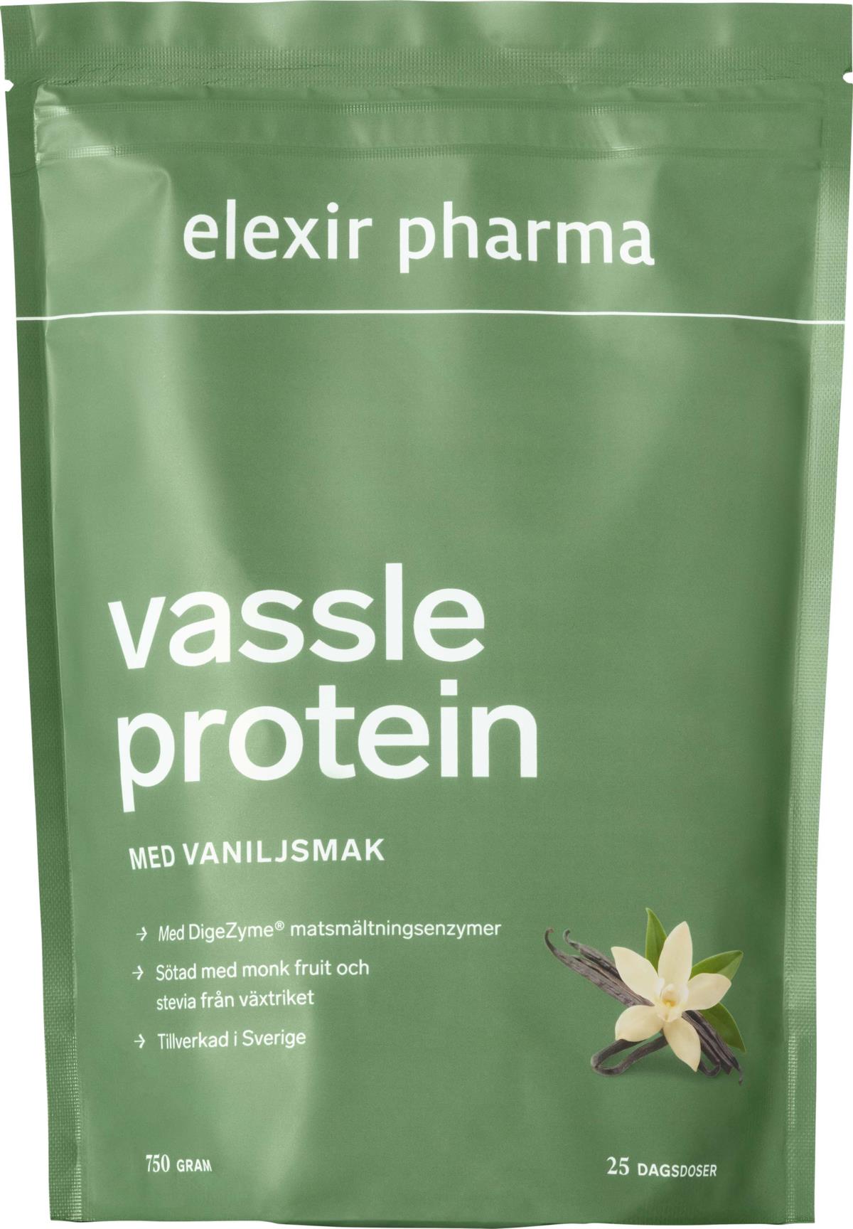 Elexir Pharma Vassleprotein Vanilj 750 G Lyko elexir-pharma-vassleprotein-vanilj-750-g-lyko