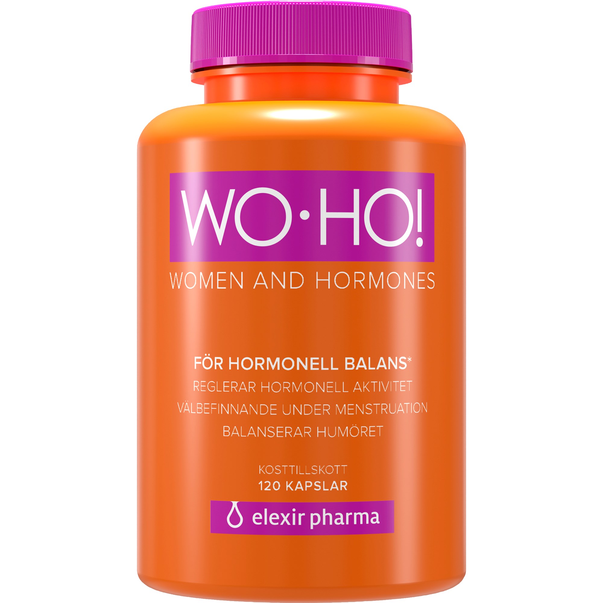 Elexir Pharma WoHo! För hormonell balans 120 st