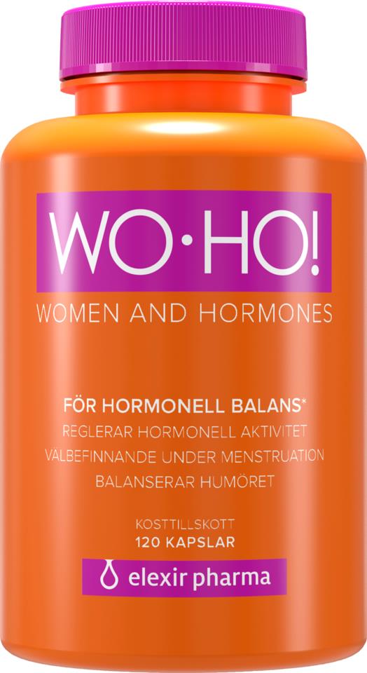 Elexir Pharma WOHO! För hormonell balans 120 st