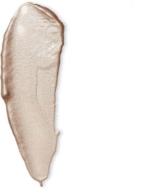 Creamfarget krem med myk, kremete tekstur og bøyd form.