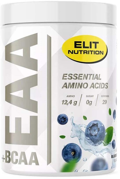 Elit Nutrition EAA + BCAA med Elektrolyter Blueberry 400 g