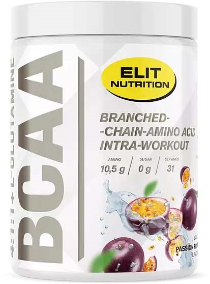 Elit Nutrition EAA + BCAA med Elektrolyter Passion 400 g