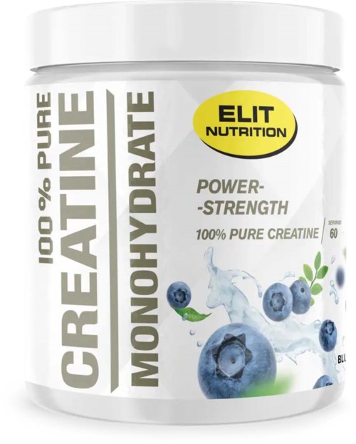 Elit Nutrition ELIT 100% Pure Kreatin Monohydrat Blueberry 300 g
