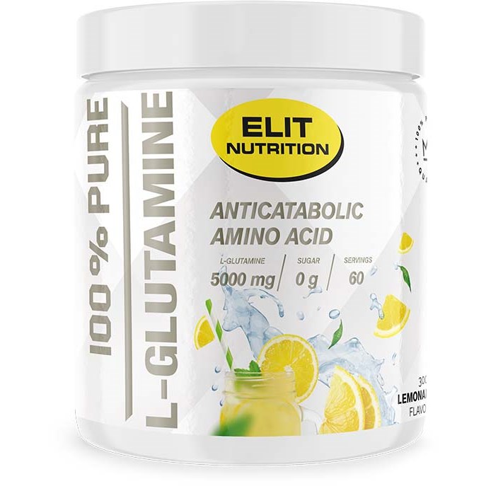 Elit Nutrition ELIT 100% Pure Glutamine Lemonade 300 g