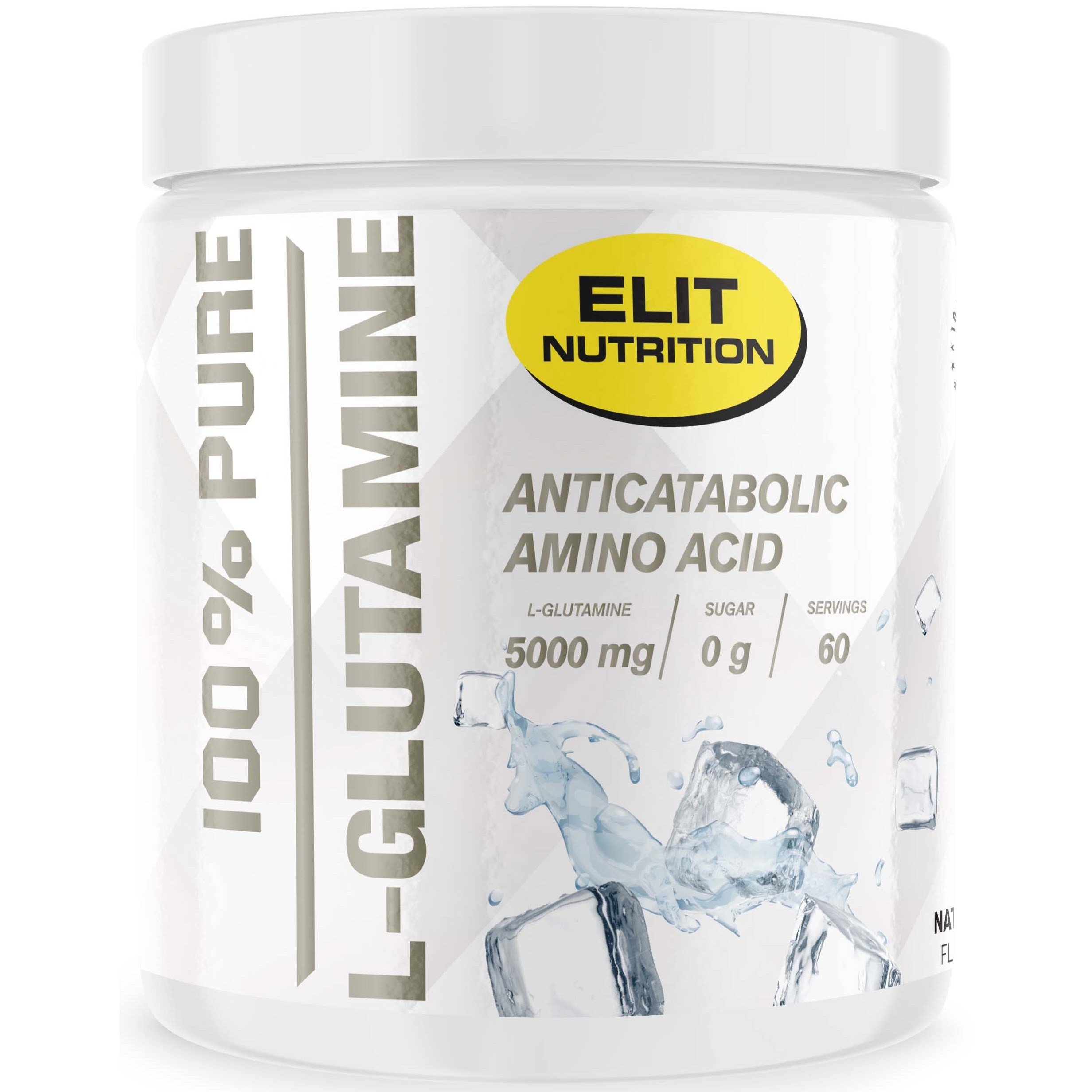Elit Nutrition ELIT 100% Pure L-glutamine Natural 300 g