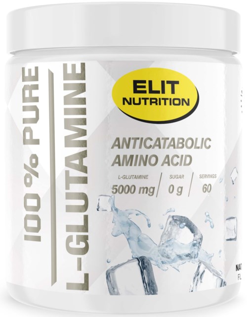 Elit Nutrition ELIT 100% Pure L-glutamine Natural 300 g