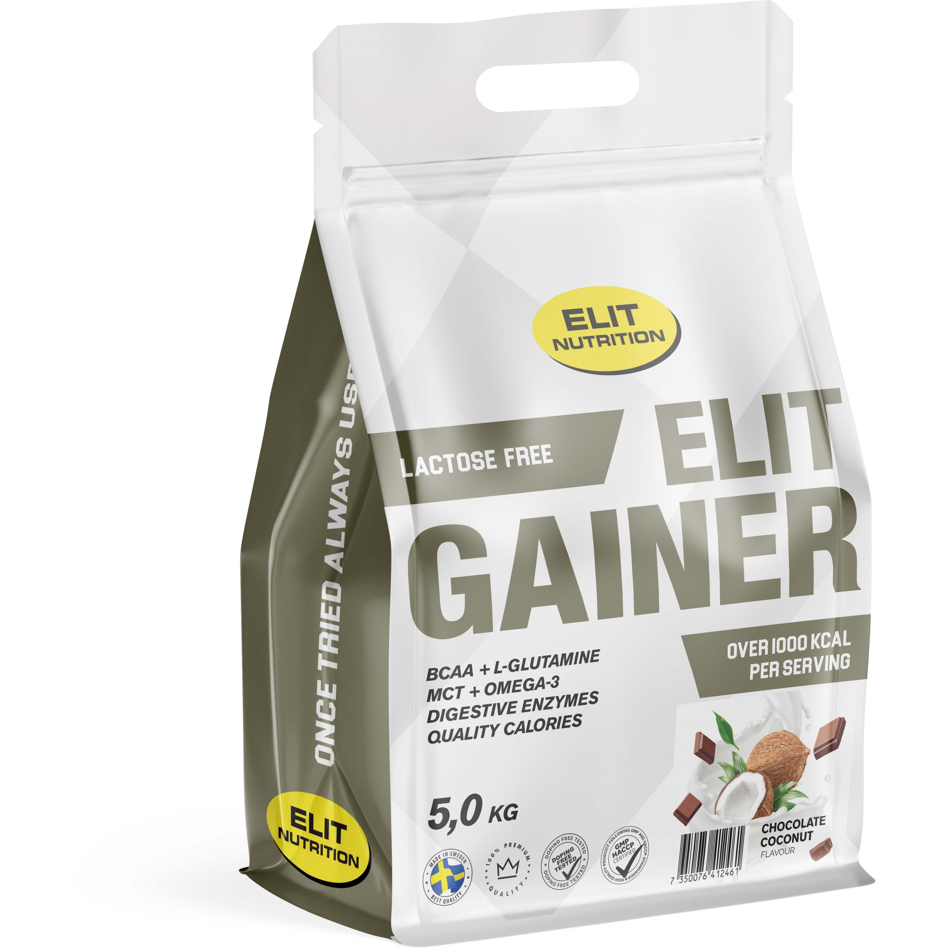 Elit Nutrition ELIT Gainer – lactose free Chocolatre Coconut 5000 g