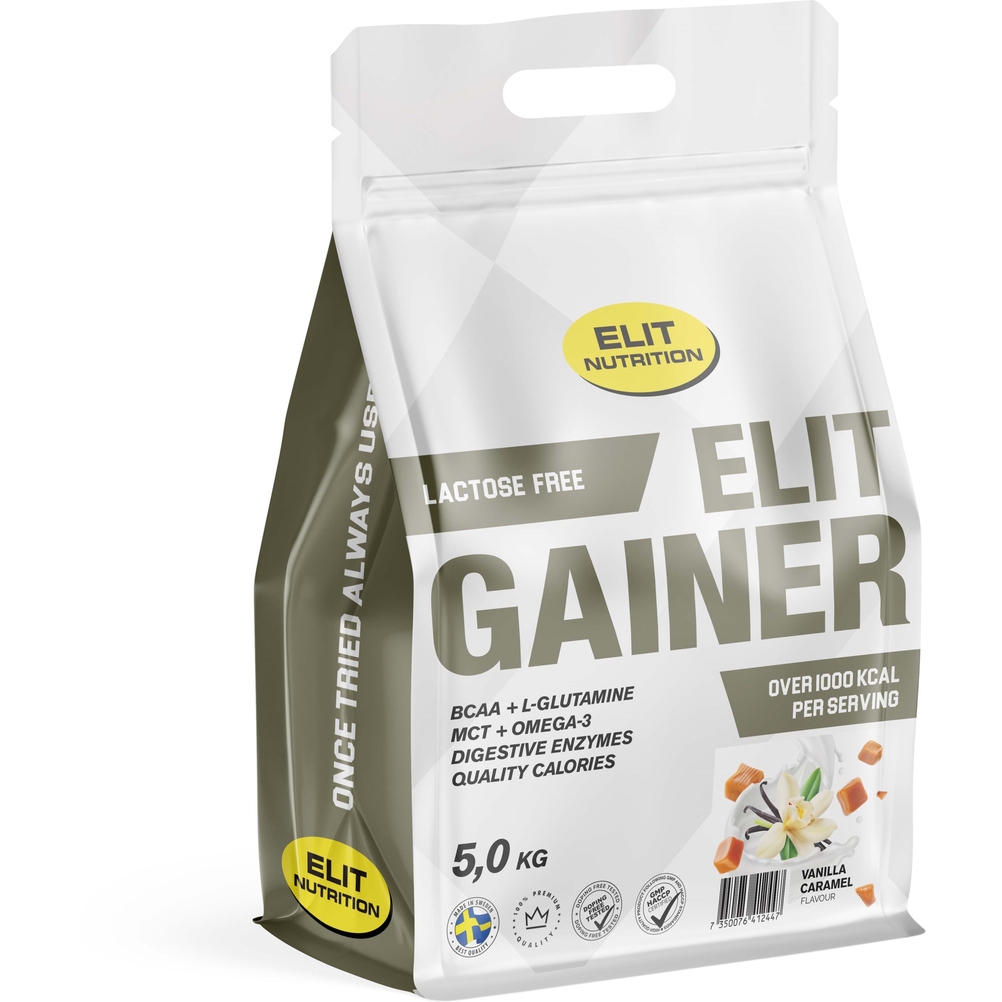 Elit Nutrition ELIT Gainer – lactose free Vanilla Caramel 5000 g