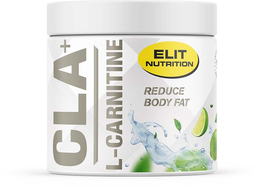 Elit Nutrition Elit L-carnitine + CLA Powder Lime 180g