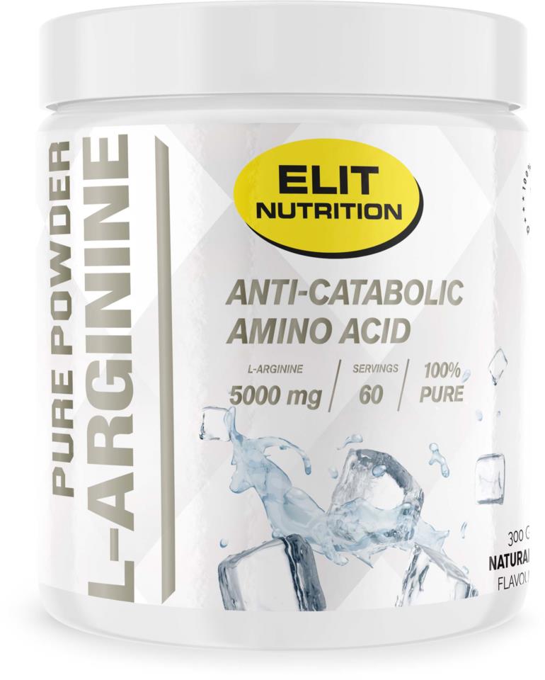 Elit Nutrition ELIT 100% Pure L-arginine Natural 300g