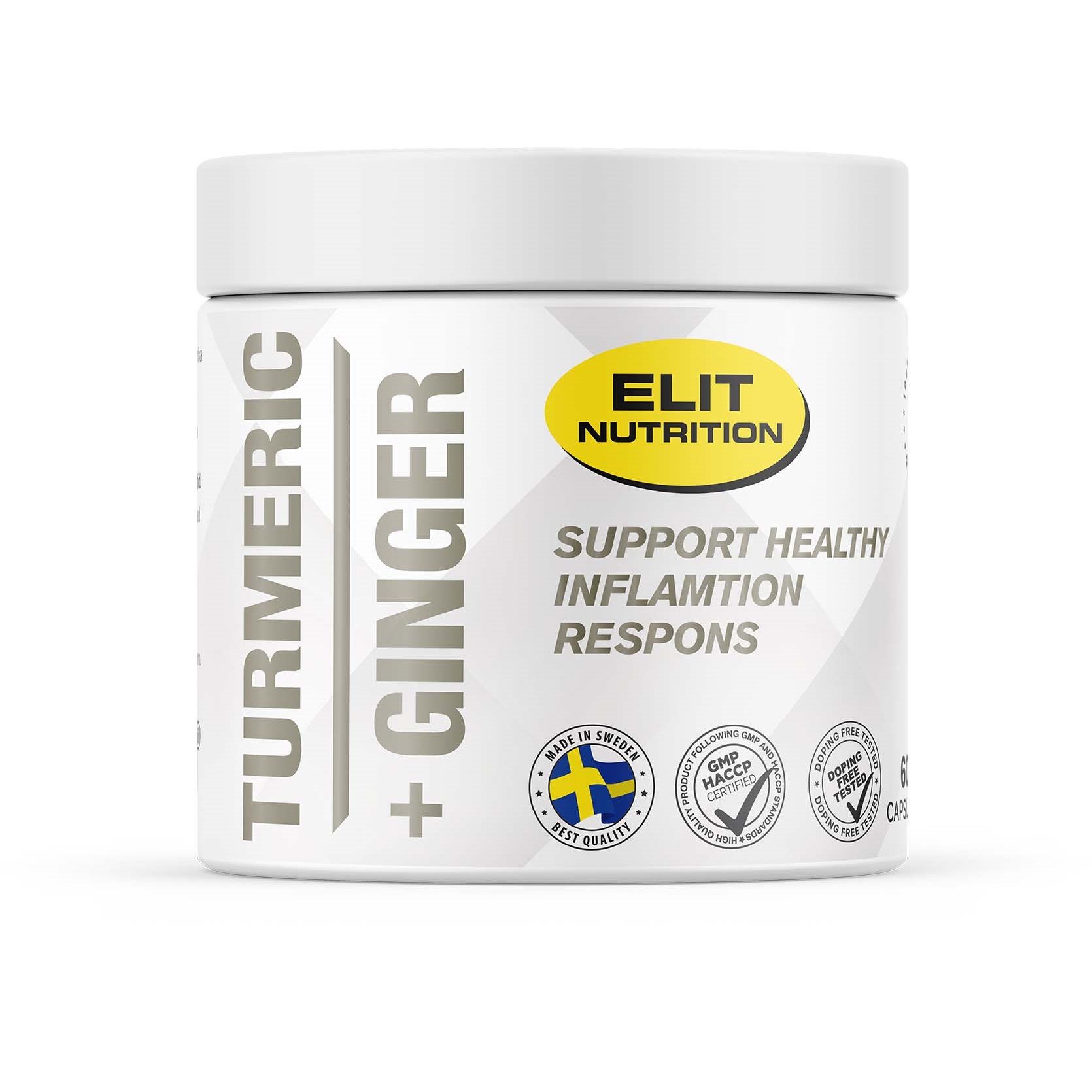 Elit Nutrition Turmeric + Ginger 60 caps