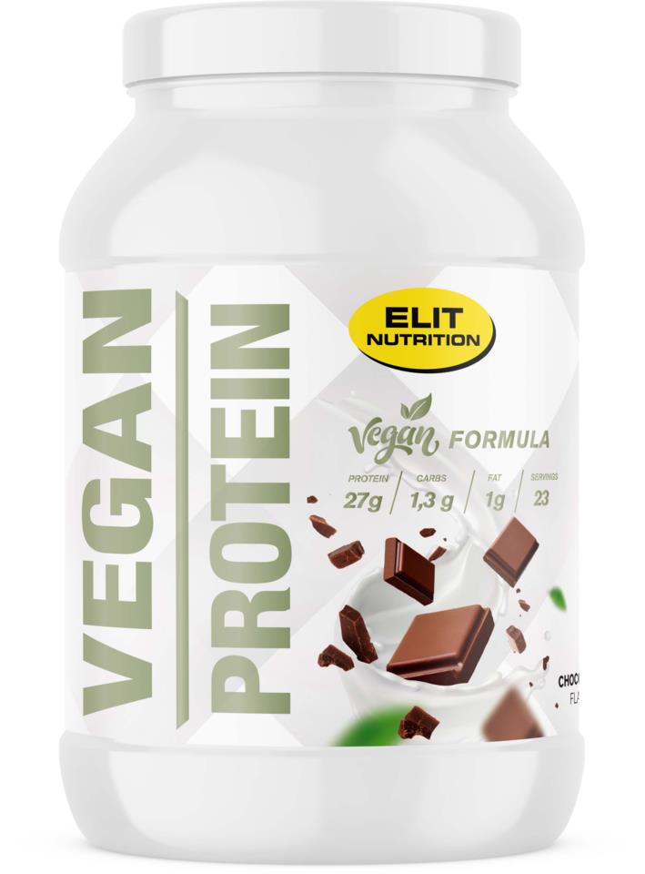 Elit Nutrition Vegan Protein, Chocolate 900g