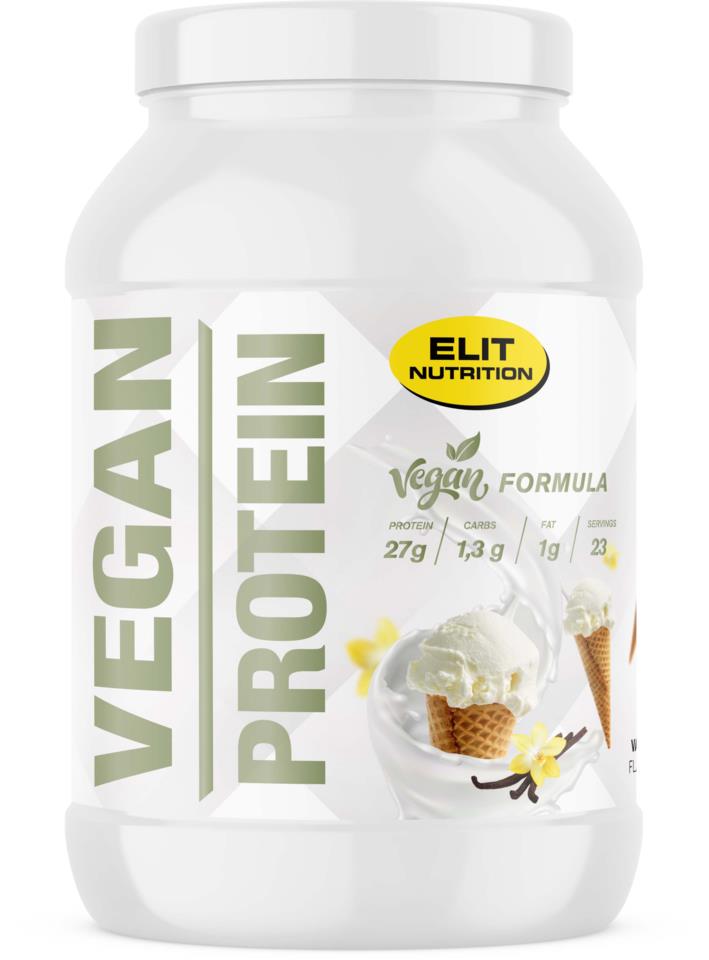 Elit Nutrition Vegan Protein, Vanilla 900g
