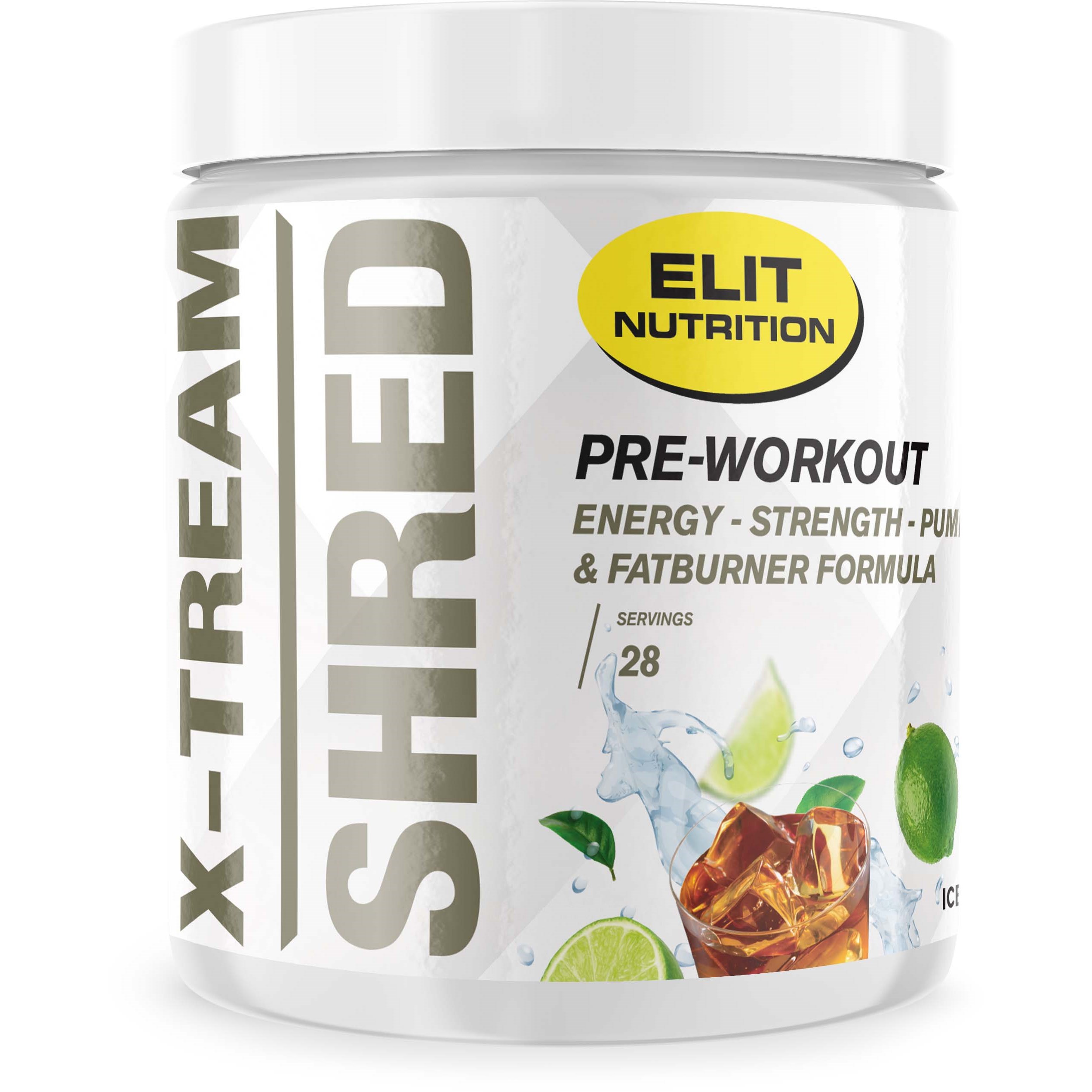 Elit Nutrition X-tream – Shred Ice Tea Lime 308 g