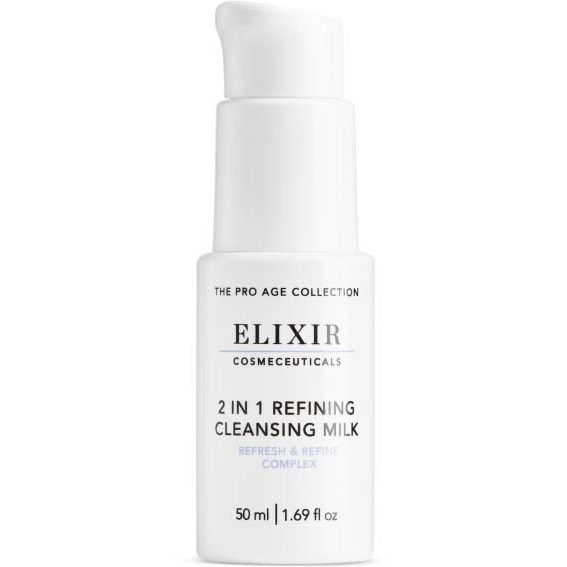 Läs mer om Elixir Cosmeceuticals Pro Age 2 in 1 Refining Cleansing Milk 50 ml