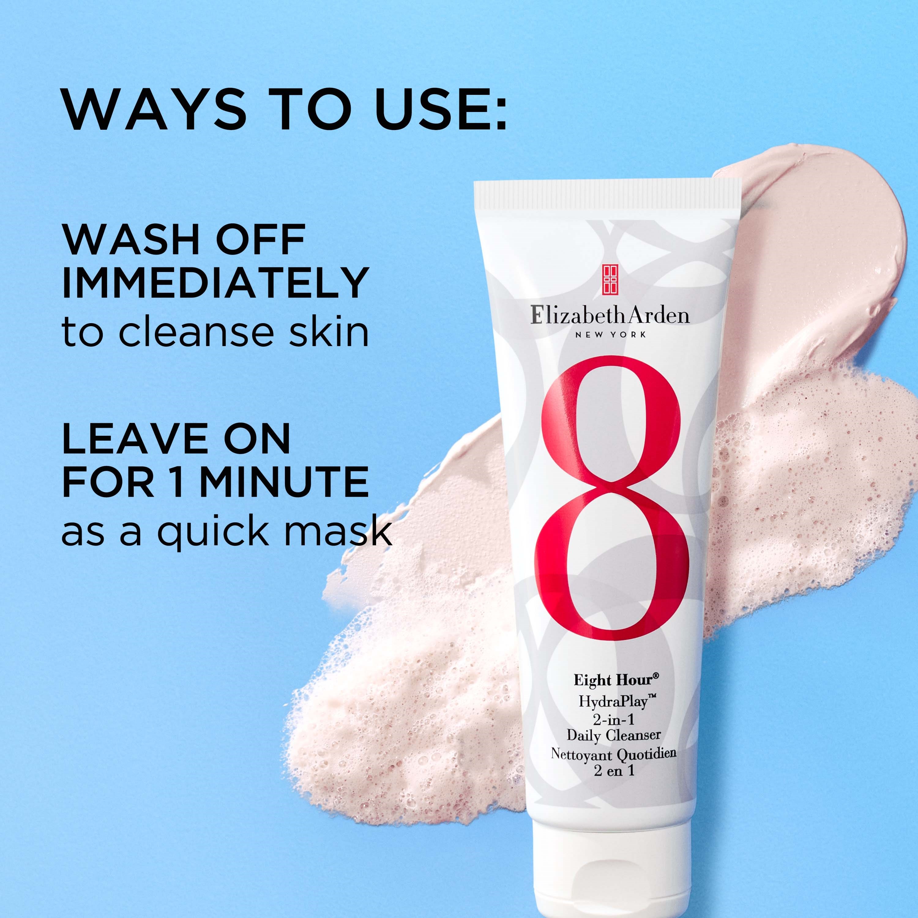 Elizabeth Arden Eight Hour Hydraplay Cleanser 125 ml (obrázok 6)