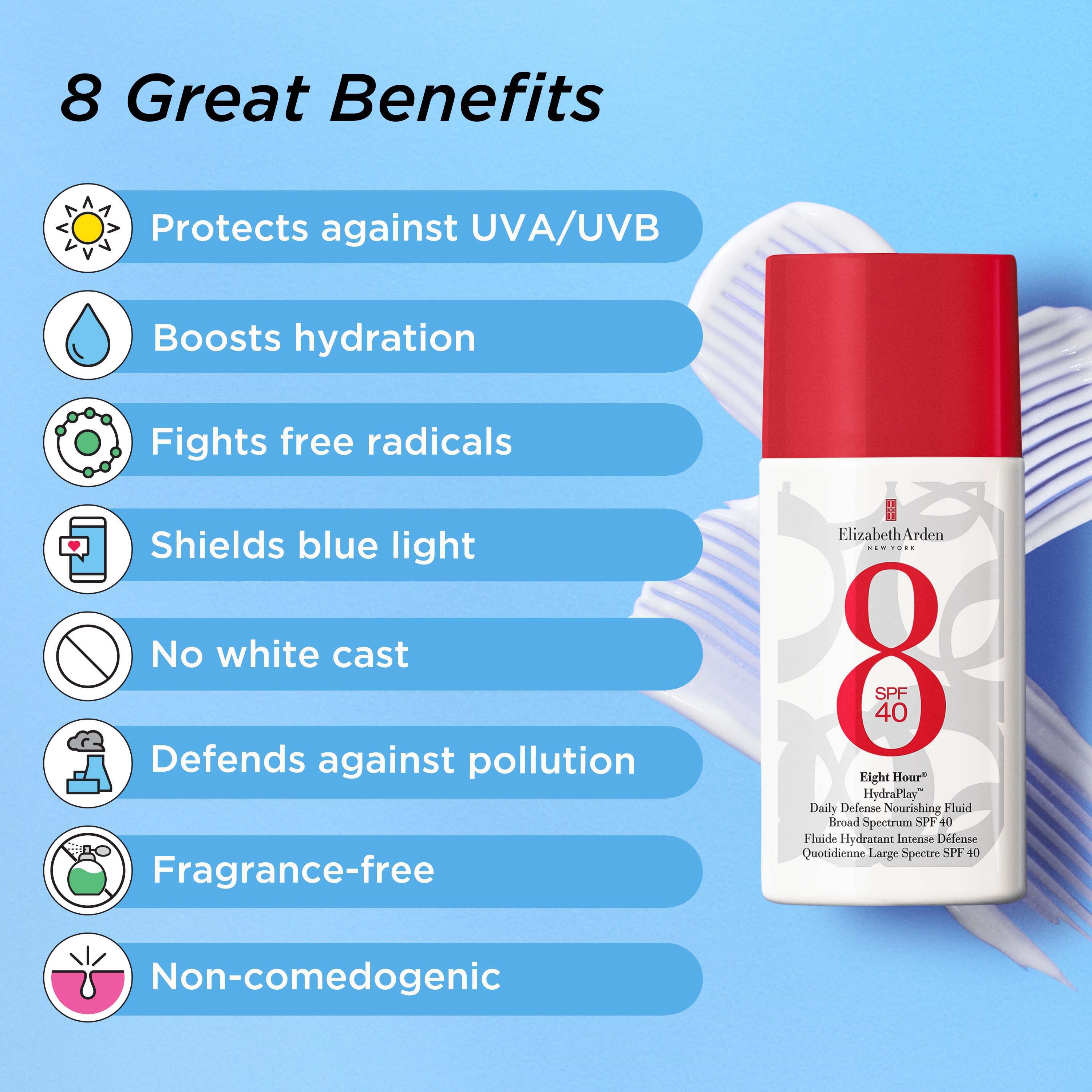 Elizabeth Arden Eight Hour Sun Hydraplay Daily Defense SPF40 50 ml (obrázok 6)