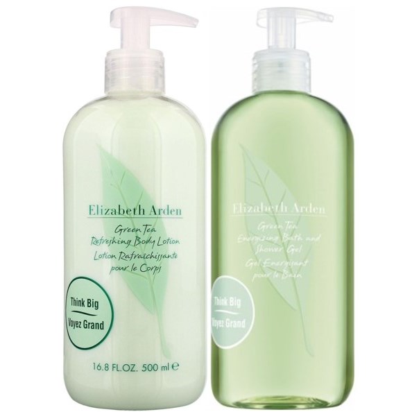 Elizabeth Arden Green Tea Refreshing Body Lotion 500 ml & Energiz