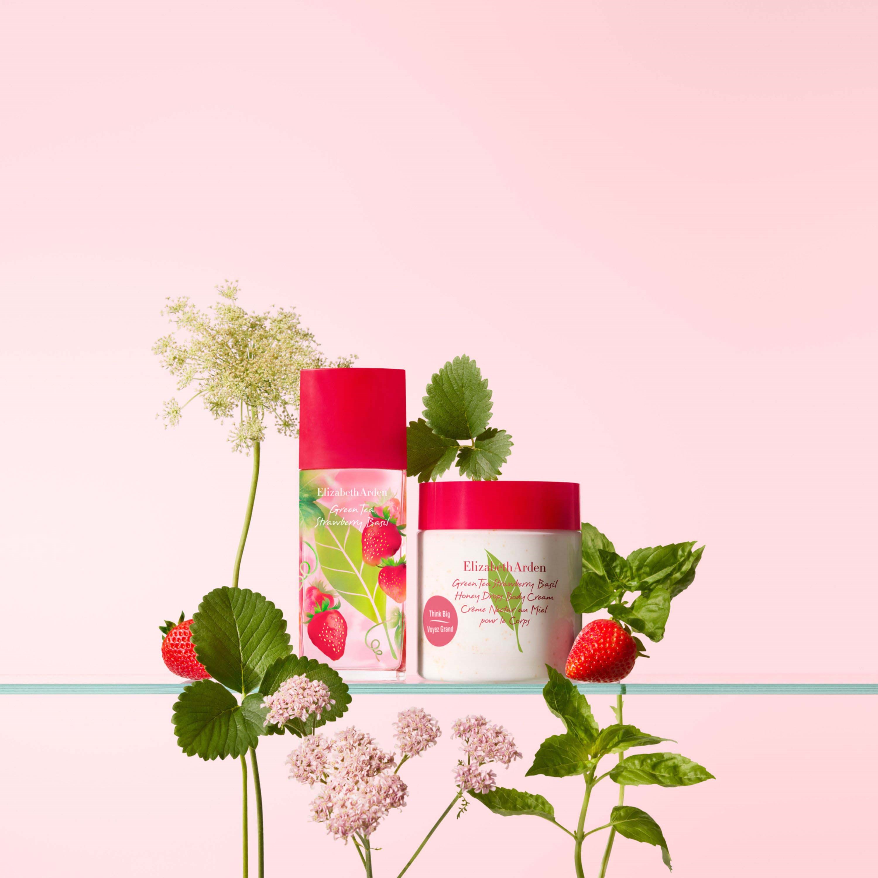 Elizabeth Arden Green Tea Strawberry Basil Honey Drops Body Cream 500 (obrázok 5)