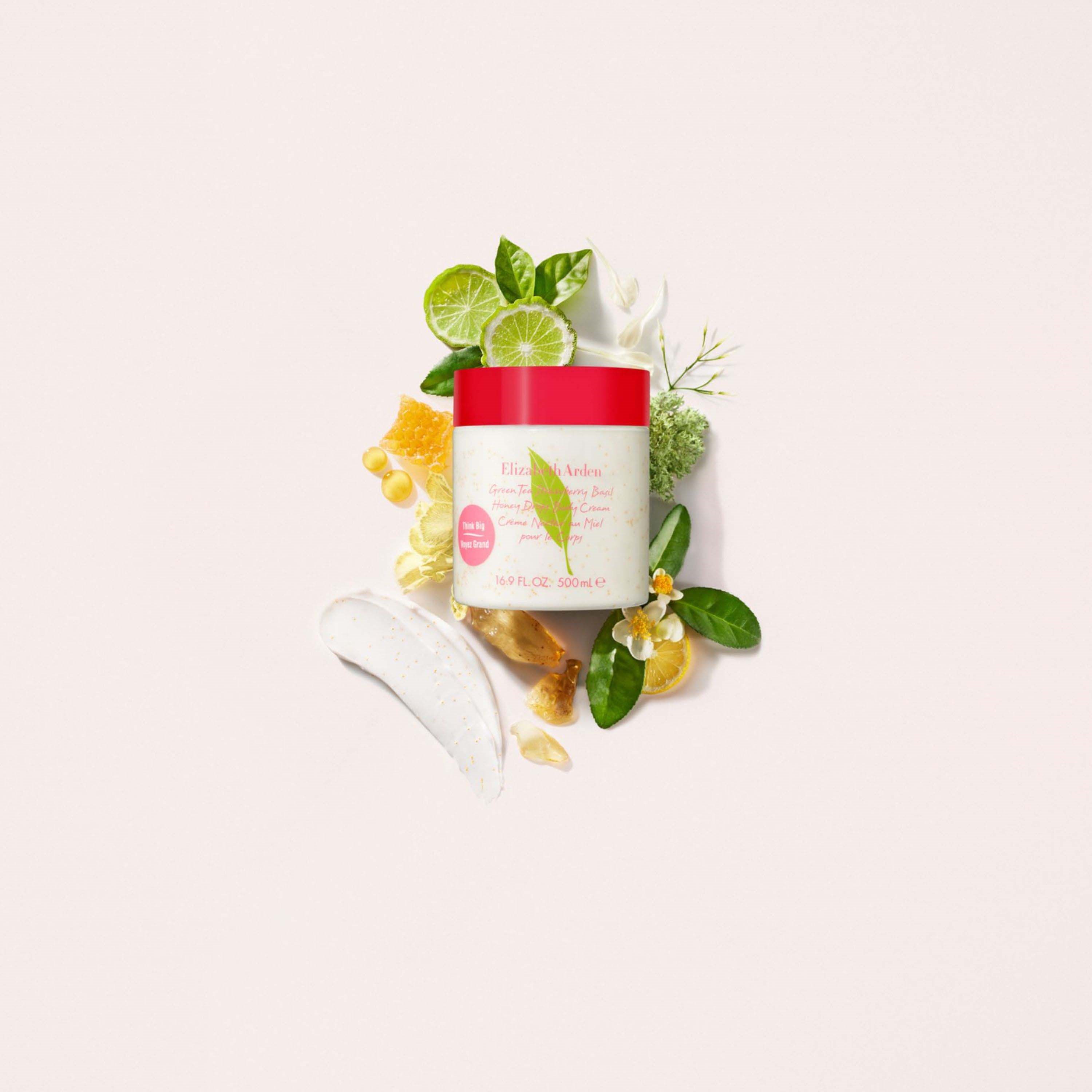 Elizabeth Arden Green Tea Strawberry Basil Honey Drops Body Cream 500 (obrázok 7)