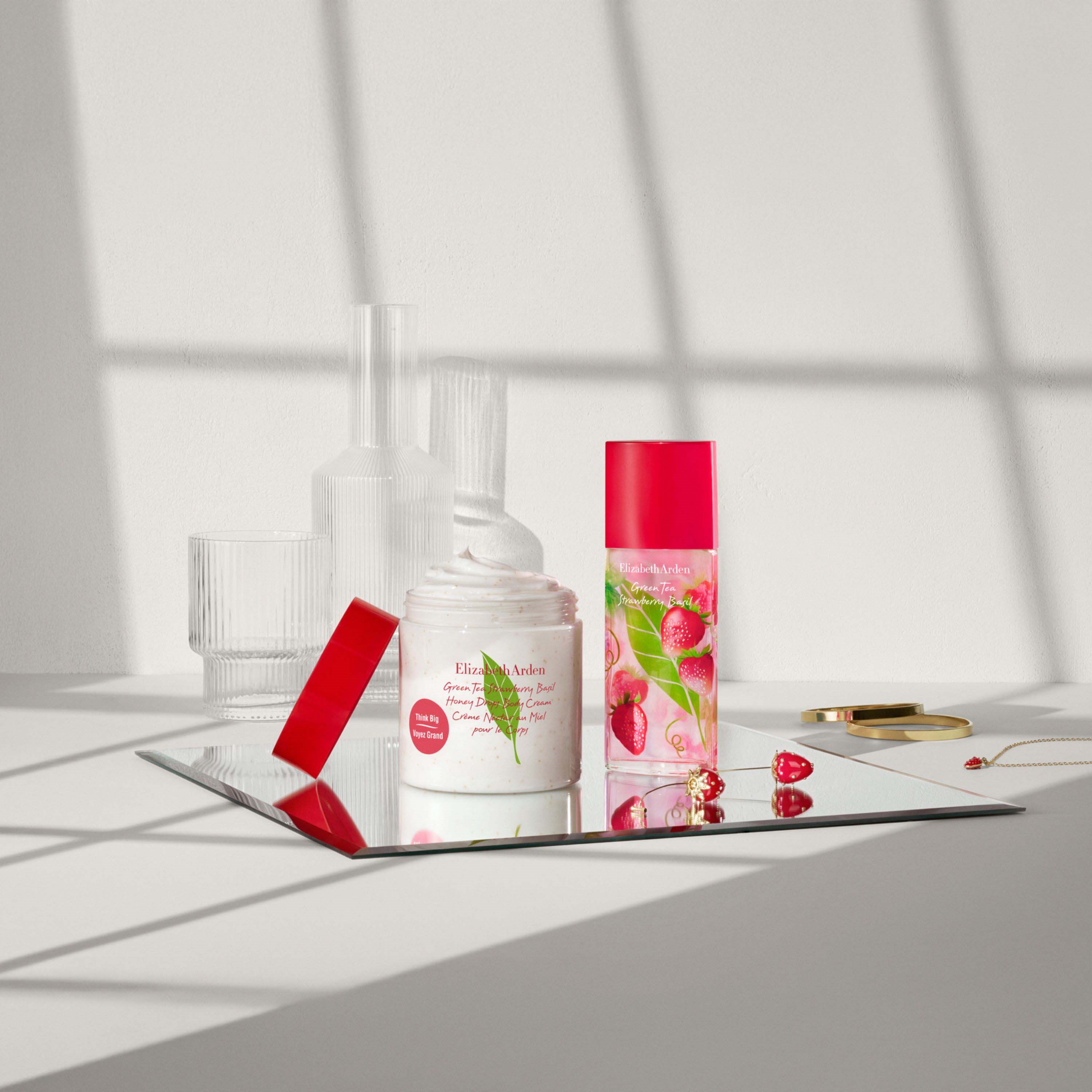 Elizabeth Arden Green Tea Strawberry Basil Honey Drops Body Cream 500 (obrázok 8)