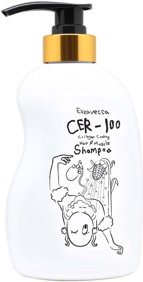 Elizavecca CER-100 Collagen Coating Hair A+ Muscle Shampoo 500 ml
