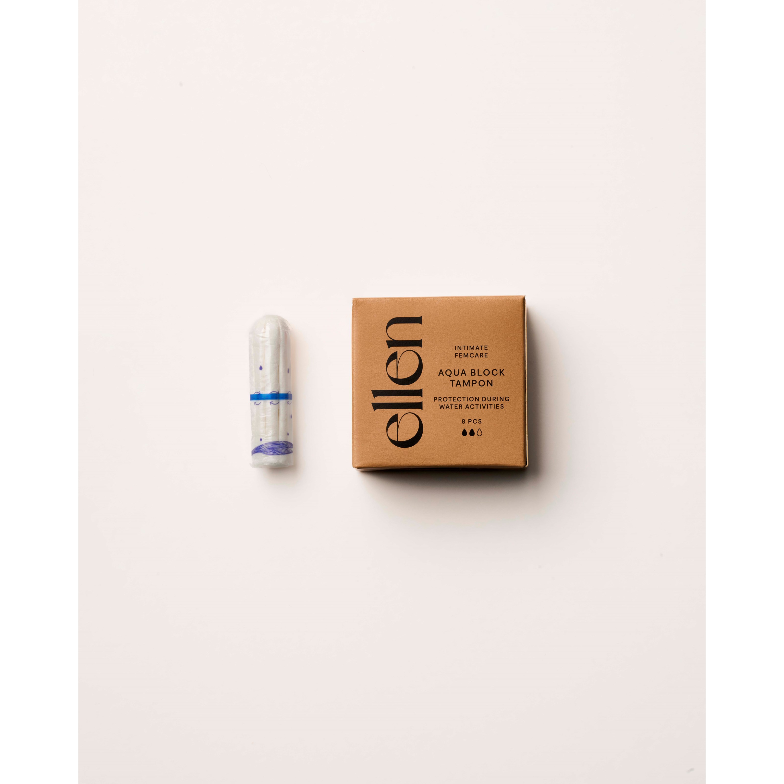 Ellen Aqua Block Tampon 8 pcs (obrázok 3)
