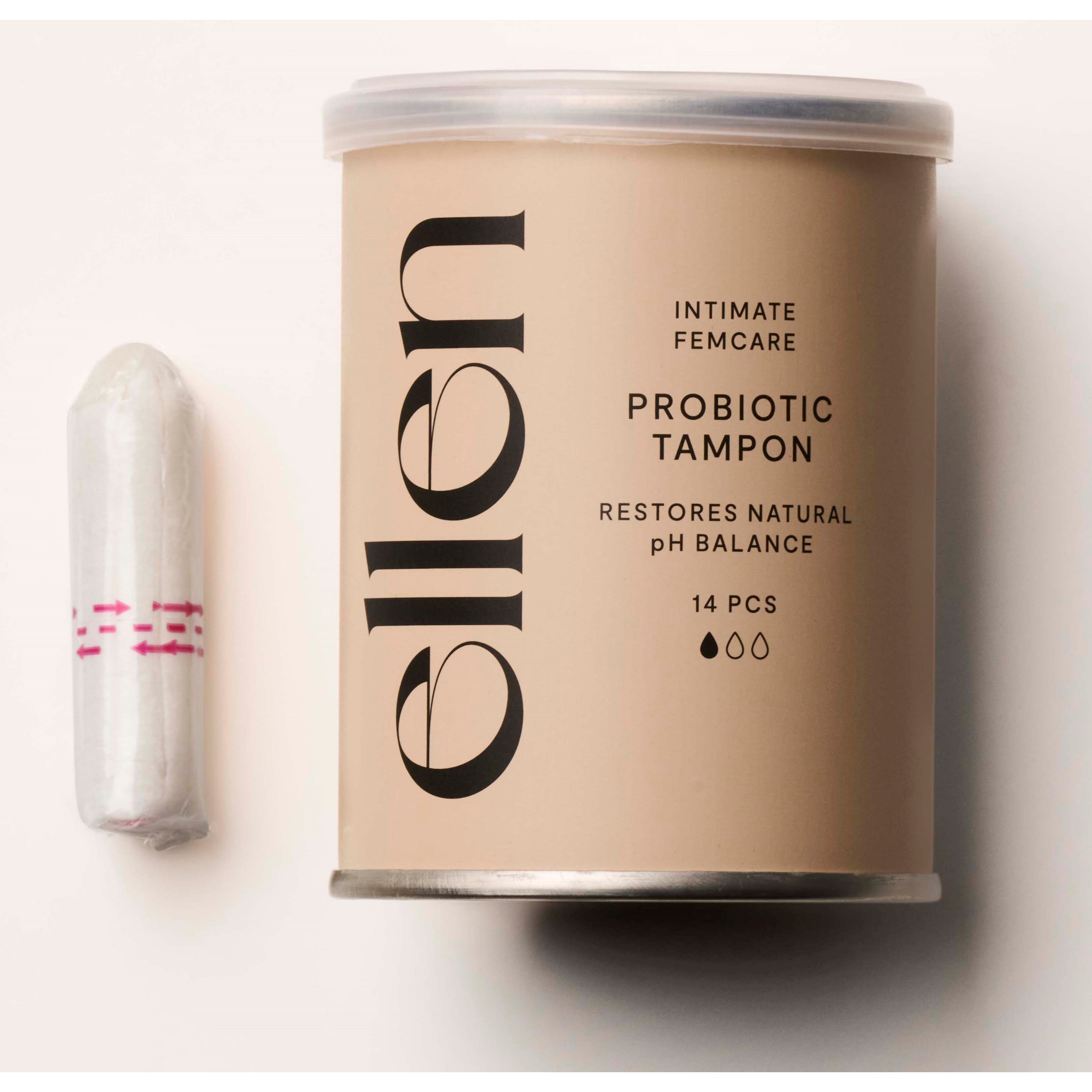 Ellen Probiotic Tampon Light 14 pcs (obrázok 3)
