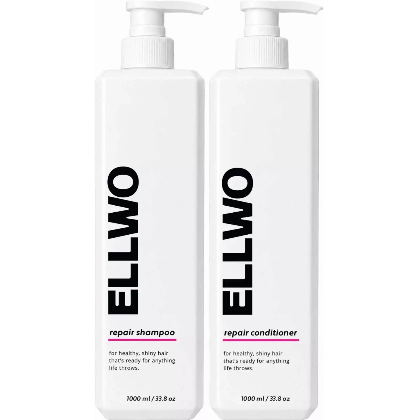 ELLWO Bundle Repair Shampoo 1000 ml & Conditioner 1000 ml