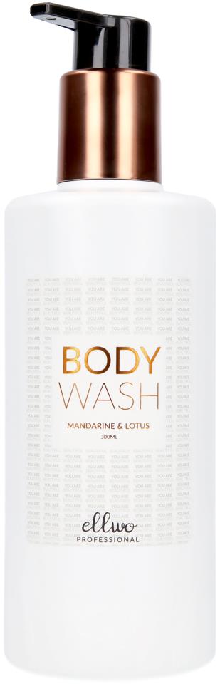 Ellwo Professional Hand & Body Body Wash Mandarine Lotus 300ml