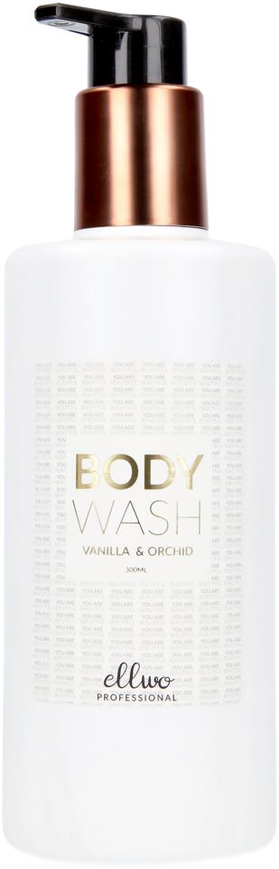 Ellwo Professional Hand & Body Body Wash Vanilla Orchid 300ml