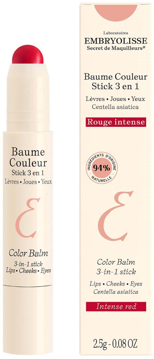 Embryolisse Color Balm 3-In-1 Stick Intense Red