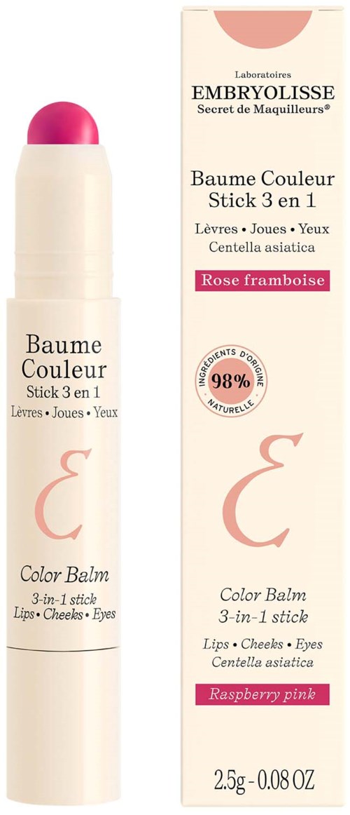 Embryolisse Color Balm 3-In-1 Stick Raspberry Pink