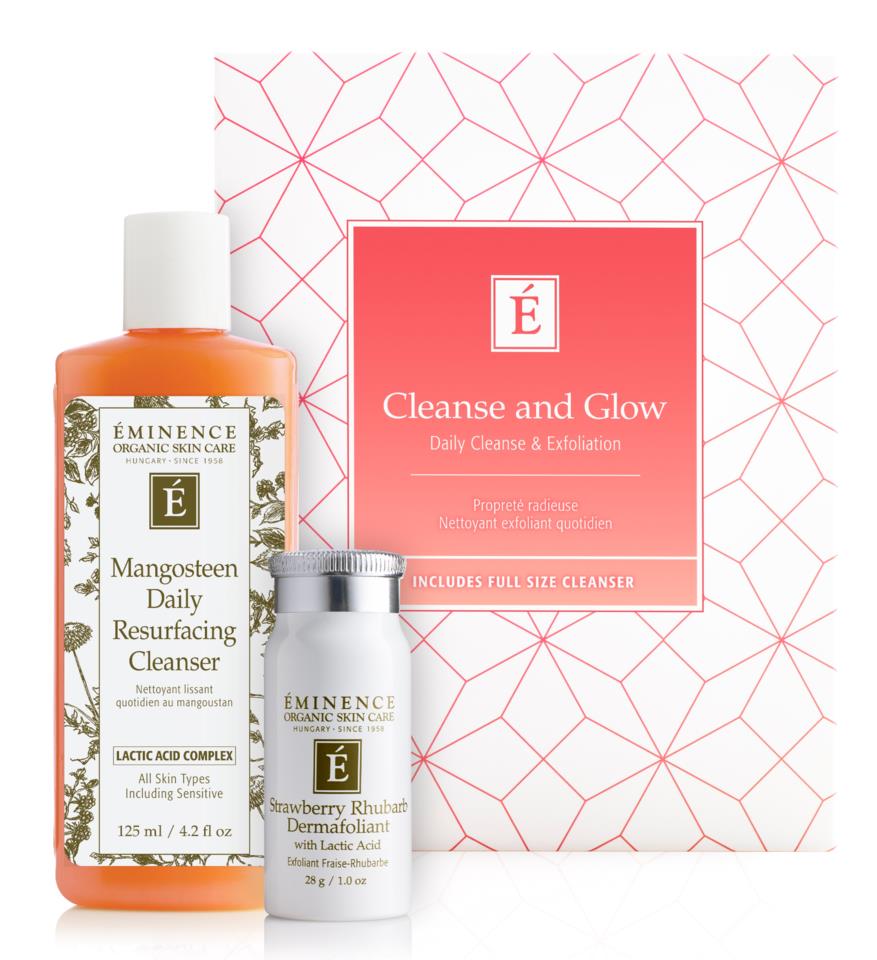 Eminence Cleanse and Glow Gift Set
