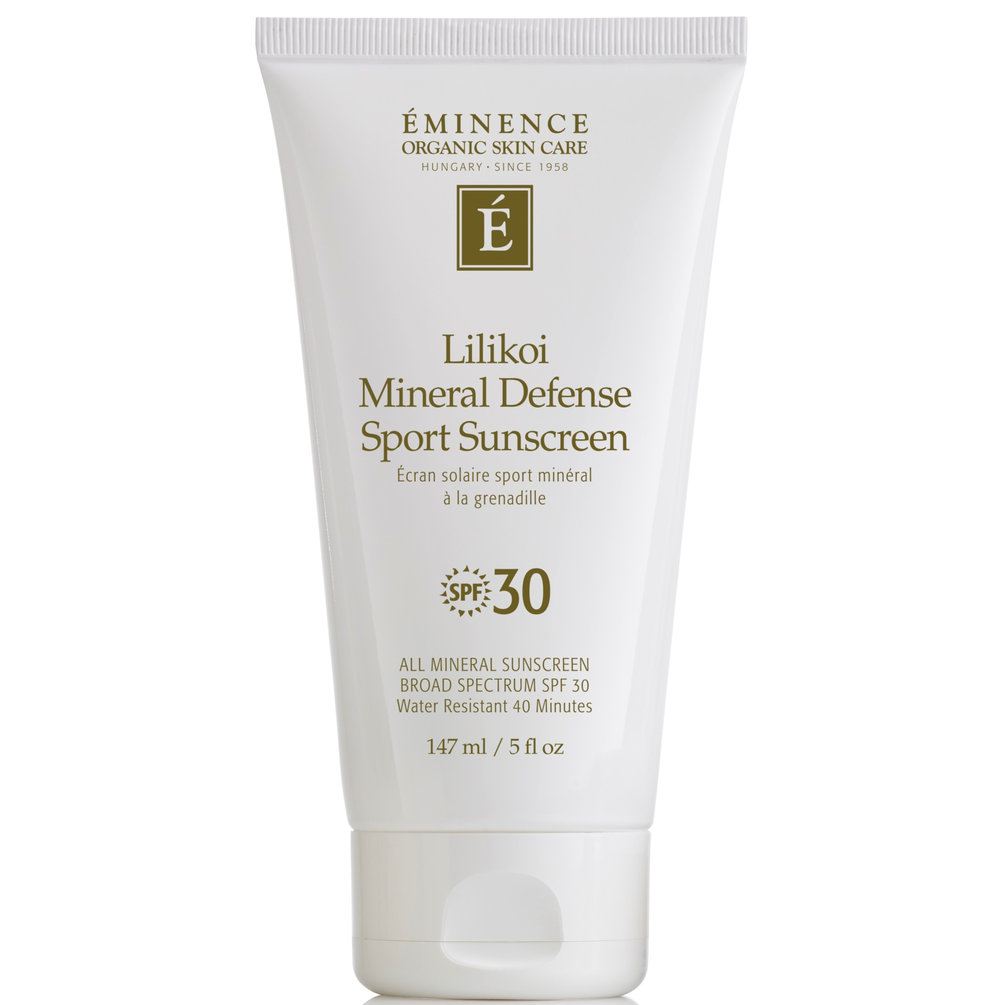 Eminence Organics Lilikoi Mineral Defense Sport Sunscreen SPF 3