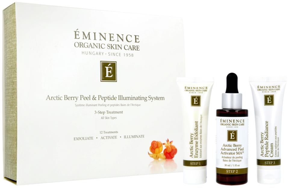 Eminence Organics Arctic Berry Peel & Peptide Illuminating System