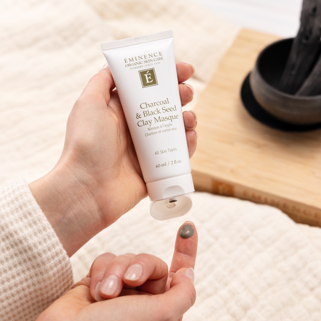 Alternativ bild 1 för Eminence Organics Charocal & Black Seed Clay Masque