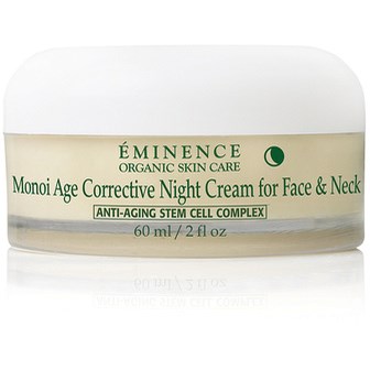 Eminence Organics Monoï Age Corrective Night Cream For Face & N