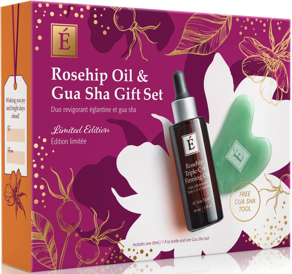 Eminence Organics Rosehip Oil & Gua Sha Gift Set