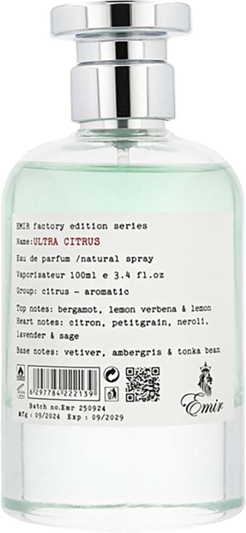 Emir Factory Edition: Ultra Citrus Eau de Parfum 100 ml